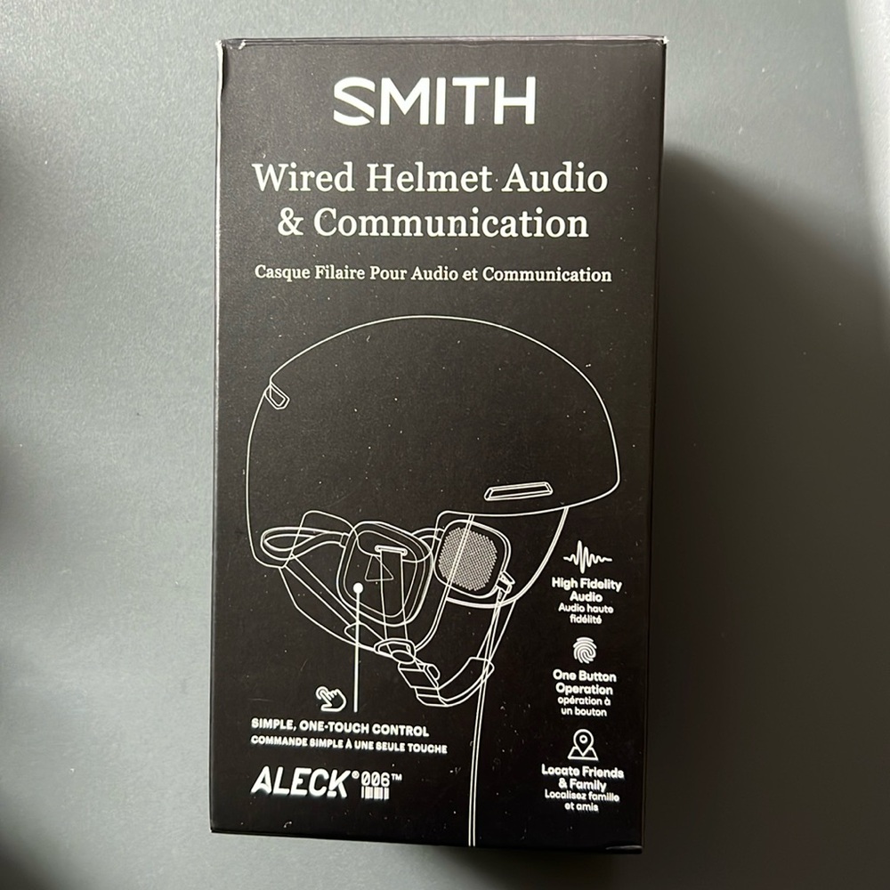 Smith helmet speakers and audio